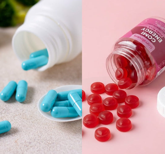 Gomitas vs cápsulas