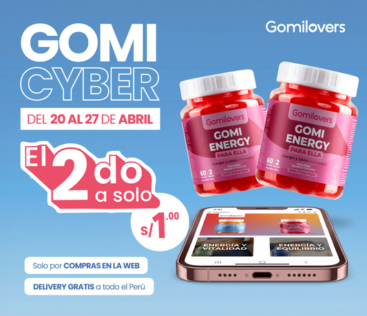 GOMI ENERGY PARA ELLA (2do frasco a S/1)